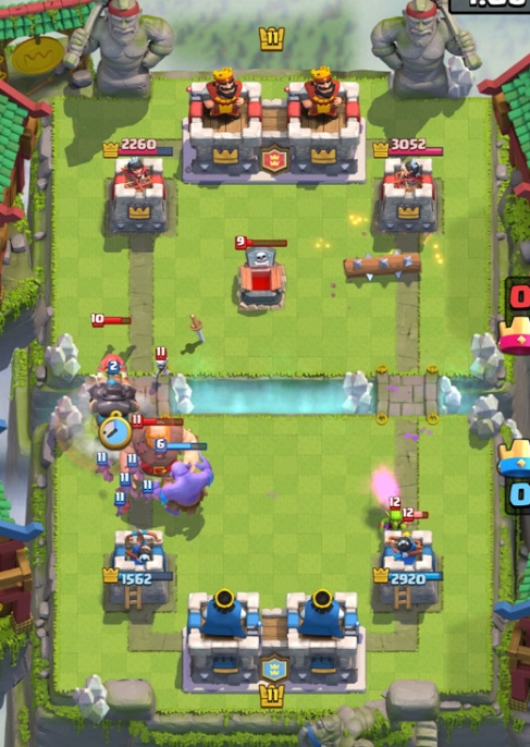 皇室战争怎么打消耗战1