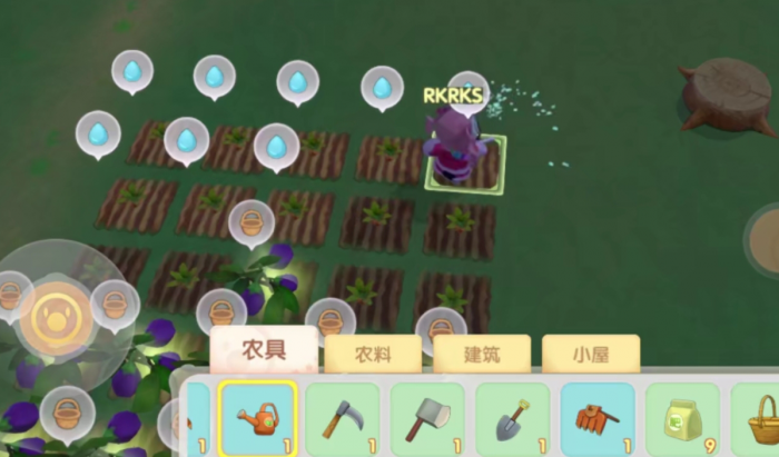 摩尔庄园怎么制造农具1