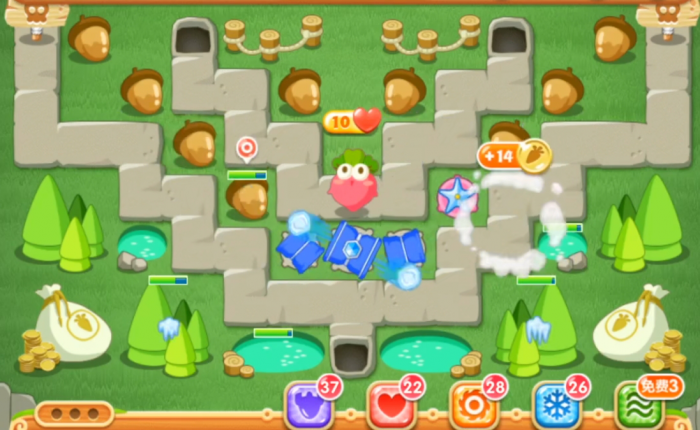 保卫萝卜2庄园12怎么无伤过1