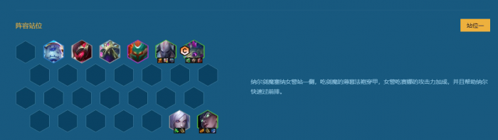 金铲铲之战护卫纳尔的阵容怎么搭配1