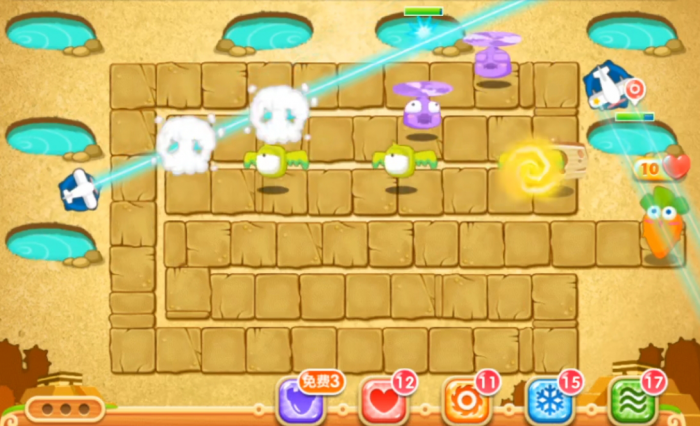 保卫萝卜2第80关怎么过1