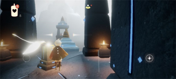 光遇飞行如何急速转向1