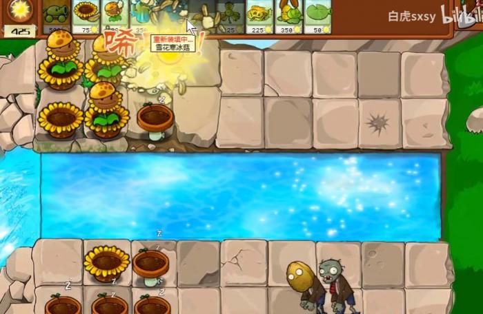 《植物大战僵尸杂交版》挑战模式第21关通关攻略2