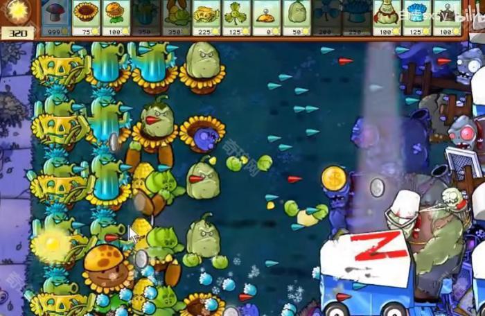 《植物大战僵尸杂交版》挑战模式第5关通关攻略5
