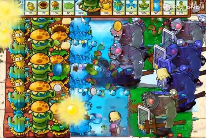 《植物大战僵尸杂交版》挑战模式第56关通关攻略5