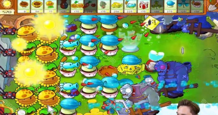 《植物大战僵尸杂交版》冒险模式第48关通关攻略6