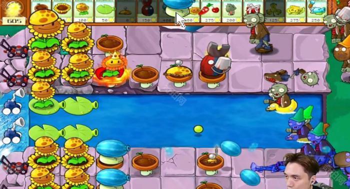 《植物大战僵尸杂交版》冒险模式第33关通关攻略4