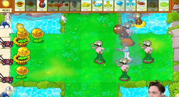 《植物大战僵尸杂交版》冒险模式第54关通关攻略2