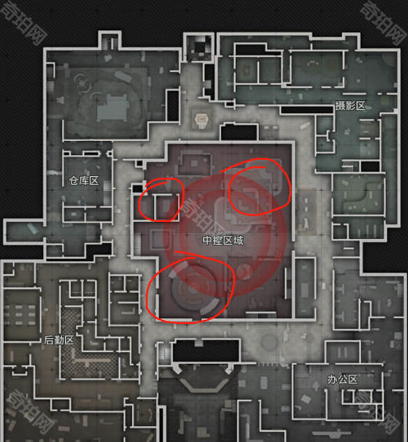 《暗区突围无限》电视台保险箱点位汇总6