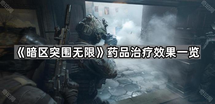 《暗区突围无限》药品治疗效果一览1