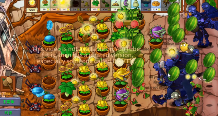 《植物大战僵尸融合版》新植物西瓜大炮介绍5