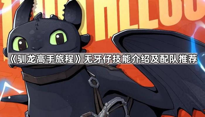 《驯龙高手旅程》无牙仔技能介绍及配队推荐1