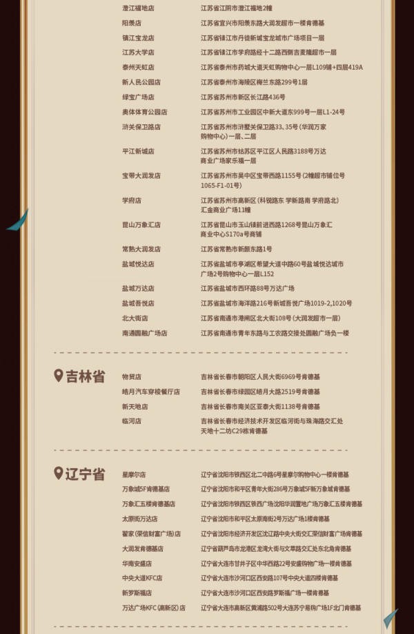 《原神》肯德基联动主题门店位置介绍13