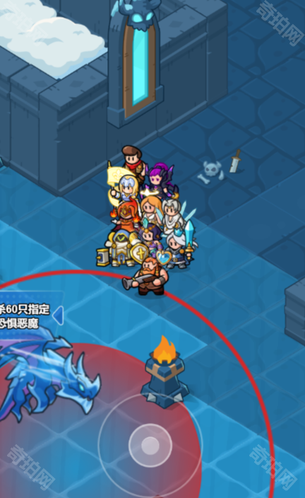 《百炼英雄》冰冠堡垒第三第四传送点解锁路线分享4