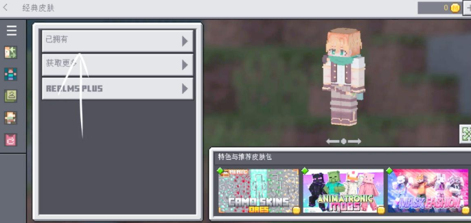 我的世界国际版皮肤怎么导入4