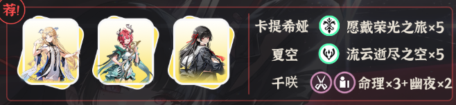 鸣潮千咲怎么配队3