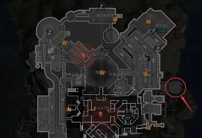 三角洲行动潮汐监狱撤离点在哪3
