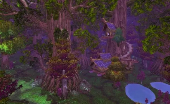 魔兽世界暗夜精灵出生地在哪3