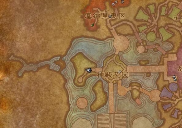 魔兽世界wlk达纳苏斯怎么去鲁瑟兰村3