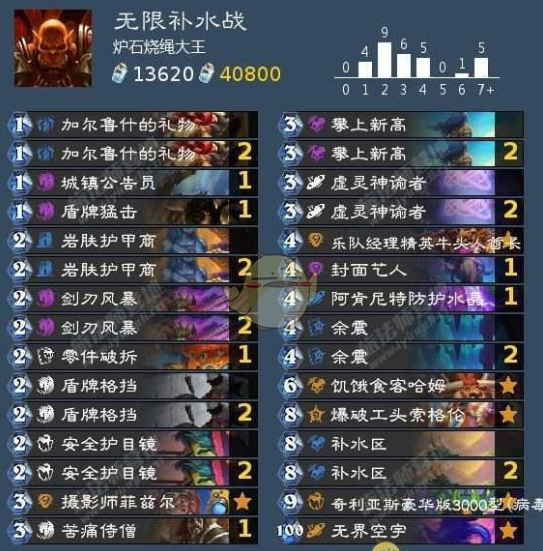 炉石传说无限补水战卡组搭配推荐1