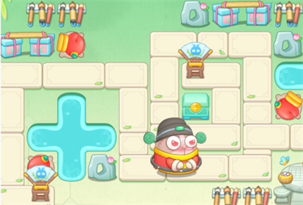 保卫萝卜4梁波波与祝秋秋第7关怎么过3