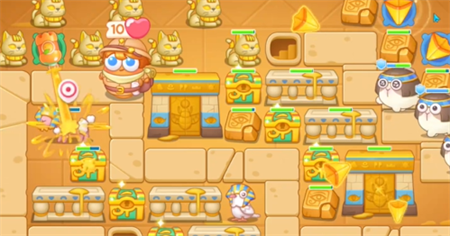 保卫萝卜4法老归来第117关怎么过_保卫萝卜法老归来117