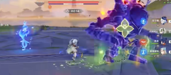 原神攻逐飨会吞吃元素的人怎么打2