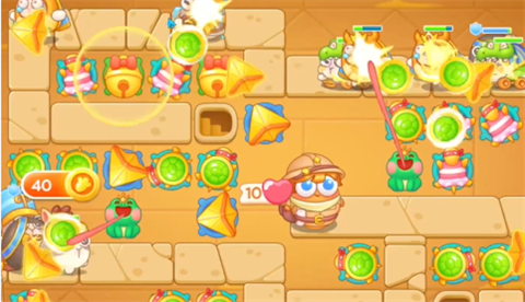 保卫萝卜4法老归来第104关怎么过6