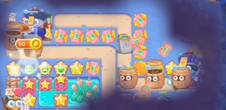 保卫萝卜4万圣奇妙夜第14关怎么过5