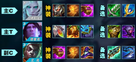 金铲铲之战s9暗影佛爷阵容怎么搭配2