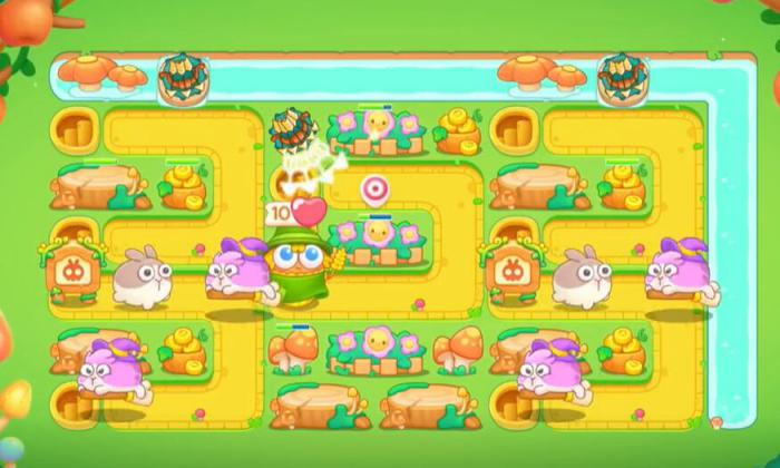 保卫萝卜4头等大事第10关怎么通过3