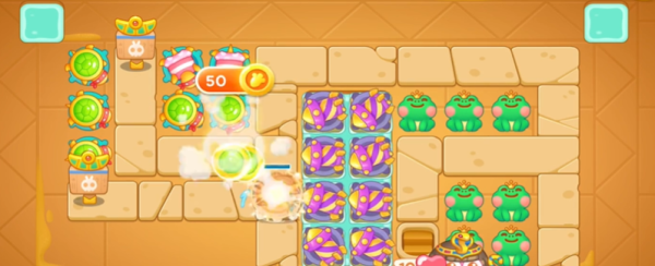 保卫萝卜4法老归来第75关怎么过6