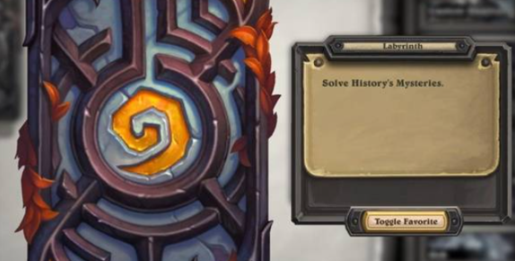 炉石传说十周年解谜卡背怎么获得13