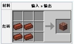 我的世界红砖怎么做2