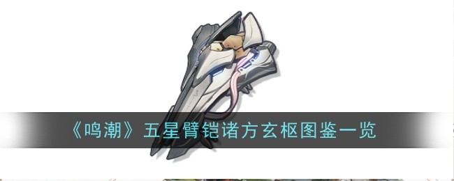 鸣潮五星臂铠诸方玄枢怎么样1