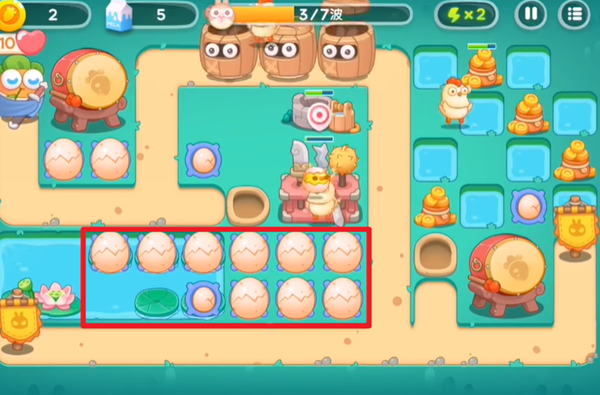 保卫萝卜4秋天的第一杯奶茶第11关怎么过3