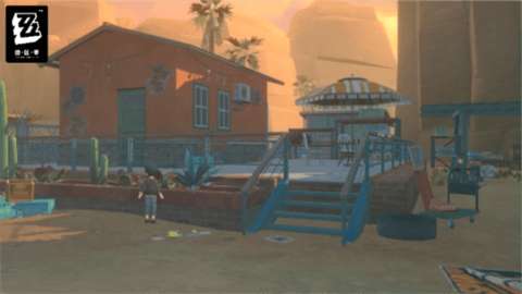 绝区零野火镇小卡格车在哪4