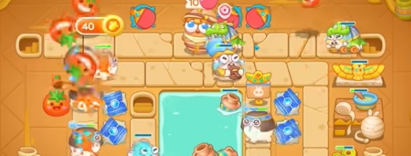 保卫萝卜4法老归来第49关怎么通关6