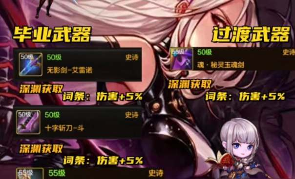 dnf手游暗帝毕业装备怎么选择2