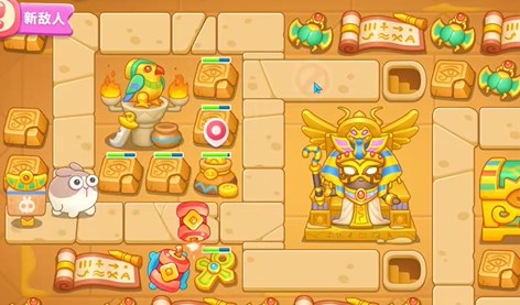 保卫萝卜4法老归来第30关怎么过2