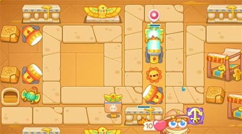 保卫萝卜4法老归来第28关怎么过4