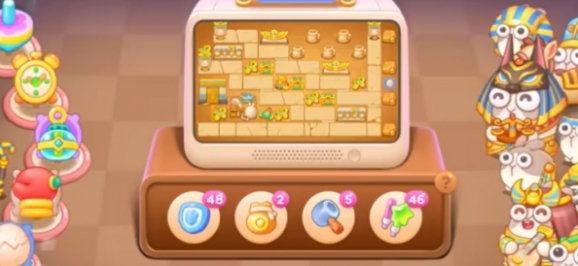 保卫萝卜4法老归来第15关怎么过1