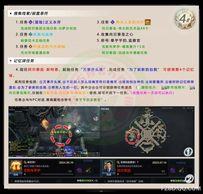 命运方舟记忆八音盒记忆球4怎么获得1