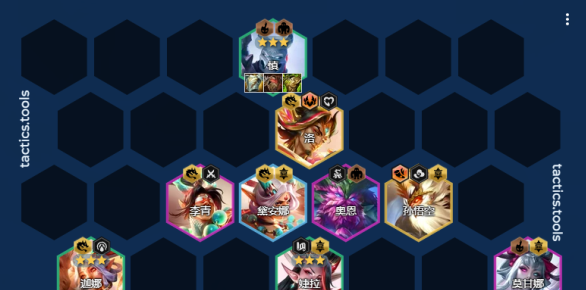 金铲铲之战s11铁王八风女阵容怎么搭配3