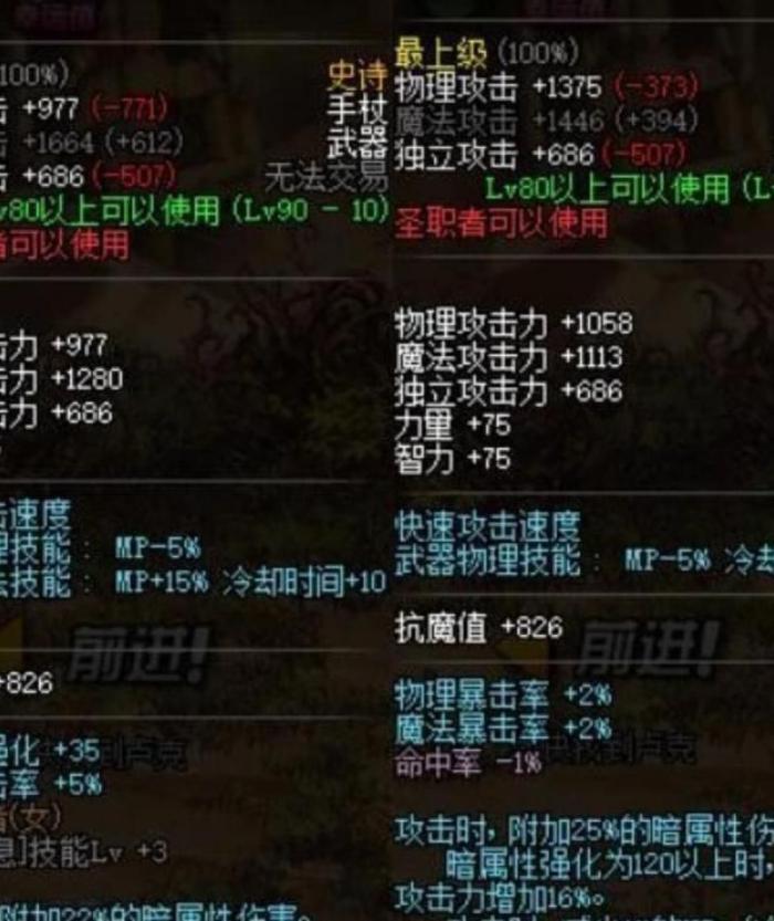 地下城与勇士神话和史诗哪个好1