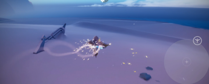 光遇怎么滑翔冲刺落地_光遇滑翔垂直向上飞