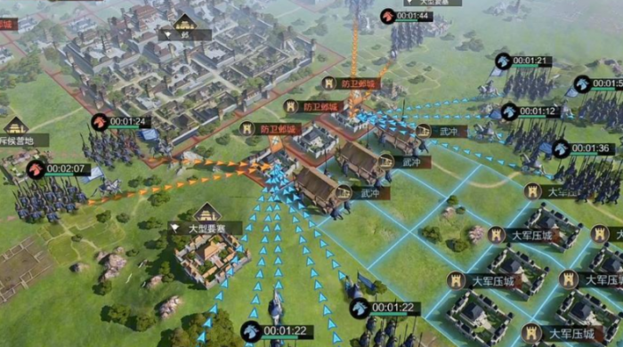 率土之滨怎么攻别人的一级要塞1