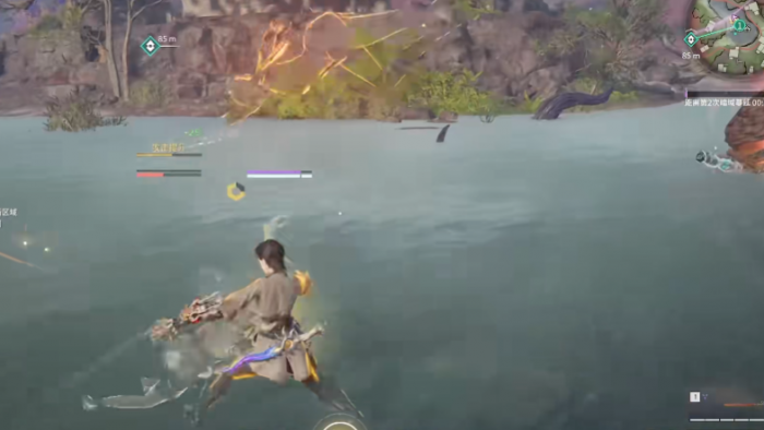 永劫无间怎么向后闪避敌人3