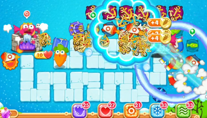 保卫萝卜2第93关怎么过3