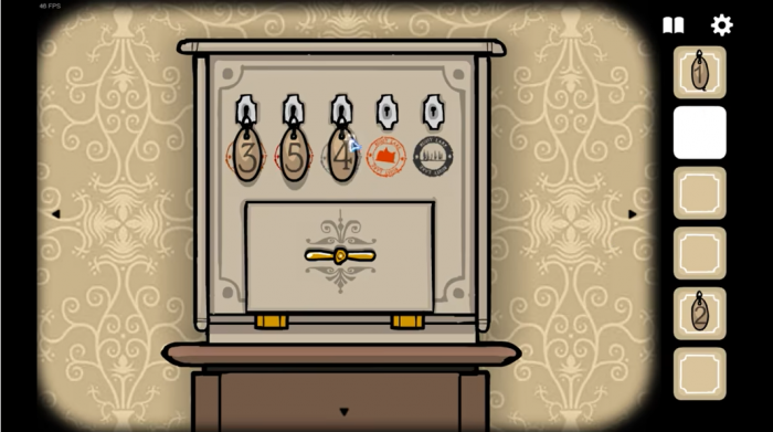 锈湖旅馆大厅柜子怎么开门1